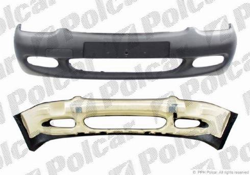 Polcar 3207075Q - Буфер, бампер autozip.com.ua