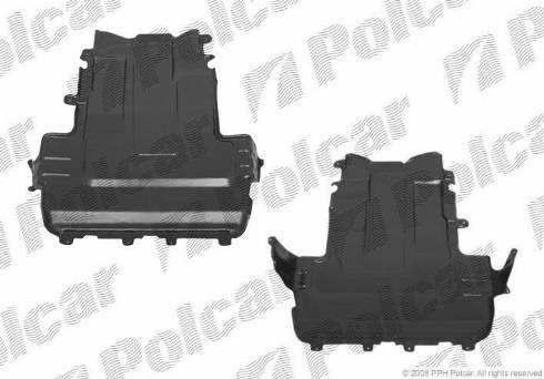 Polcar 321034-5 - Кожух двигуна autozip.com.ua