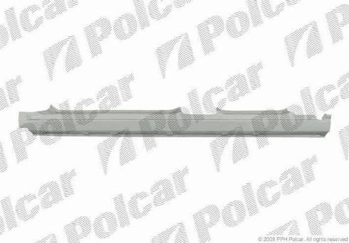 Polcar 321842 - Підніжка, накладка порога autozip.com.ua