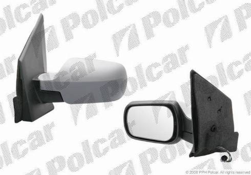 Polcar 3212515M - Зовнішнє дзеркало autozip.com.ua