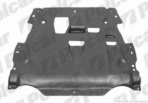 Polcar 3281345Q - Кожух двигуна autozip.com.ua