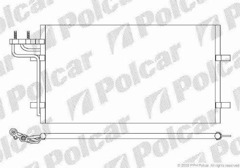 Polcar 3235K8C1S - Вентилятор, охолодження двигуна autozip.com.ua