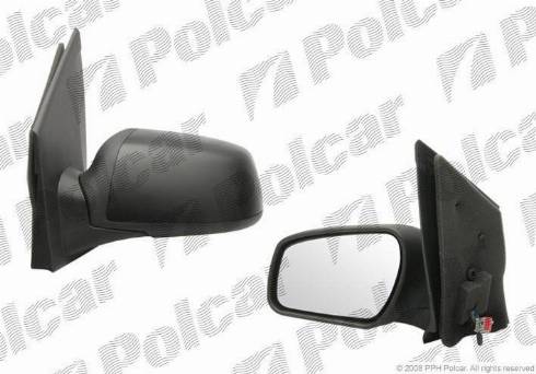 Polcar 3237516M - Зовнішнє дзеркало autozip.com.ua