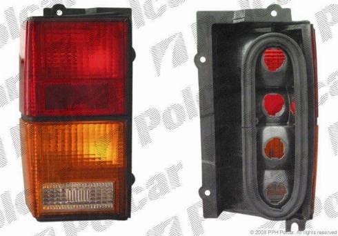 Polcar 240487 - Розсіювач, ліхтар покажчика повороту autozip.com.ua