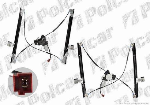 Polcar 2421PSE2 - Підйомний пристрій для вікон autozip.com.ua