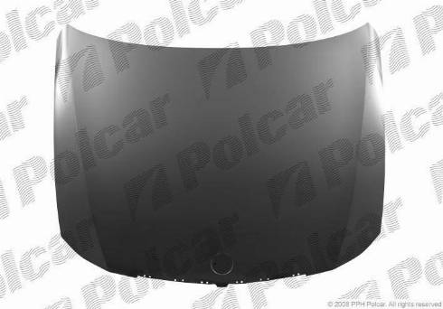 Polcar 204003 - Капот двигуна autozip.com.ua
