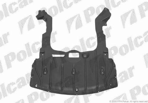 Polcar 204034-5 - Кожух двигуна autozip.com.ua