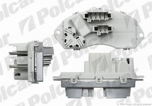 Polcar 2040KST1X - Регулятор, вентилятор салону autozip.com.ua