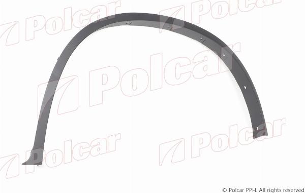 Polcar 205402-5 - Розширення, крило autozip.com.ua