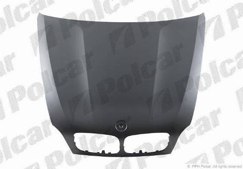 Polcar 205103 - Капот двигуна autozip.com.ua