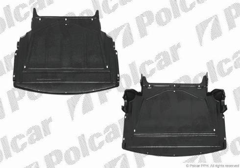 Polcar 2009349Q - Кожух двигуна autozip.com.ua