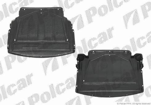 Polcar 2009346Q - Кожух двигуна autozip.com.ua