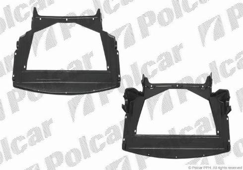 Polcar 2009348Q - Кожух двигуна autozip.com.ua