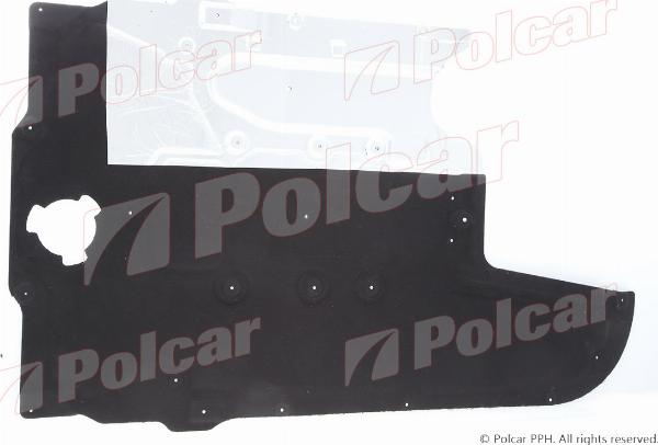 Polcar 2019346X - Кожух двигуна autozip.com.ua