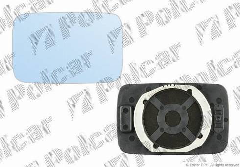 Polcar 2015542M - Дзеркальне скло, зовнішнє дзеркало autozip.com.ua