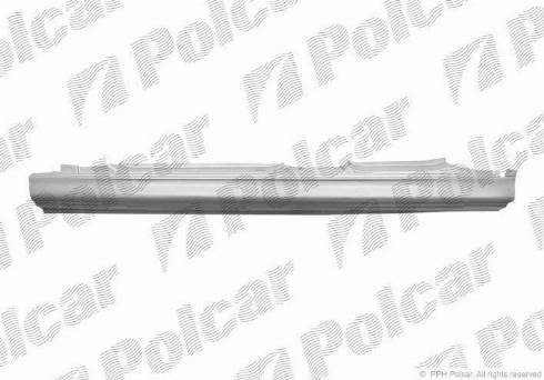 Polcar 201642 - Підніжка, накладка порога autozip.com.ua