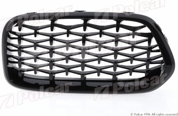 Polcar 20X505-1 - Решітка радіатора autozip.com.ua