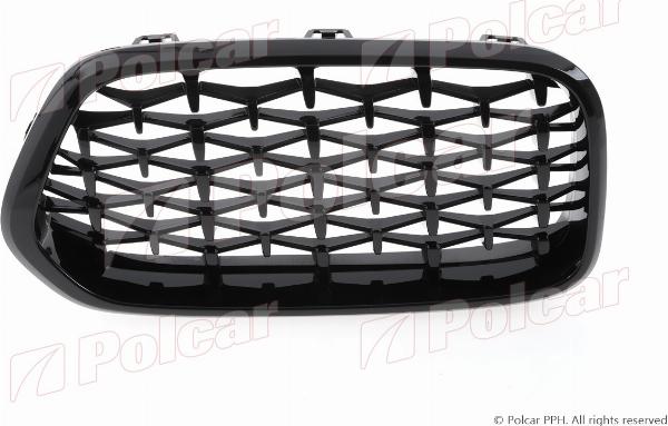 Polcar 20X505-2 - Решітка радіатора autozip.com.ua