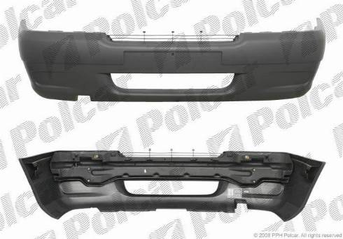 Polcar 239507 - Буфер, бампер autozip.com.ua