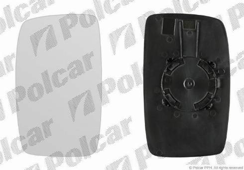 Polcar 2396543M - Зовнішнє дзеркало autozip.com.ua