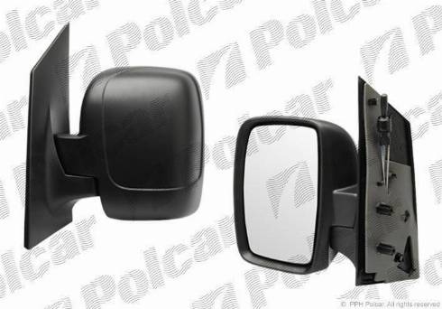 Polcar 2396511E - Зовнішнє дзеркало autozip.com.ua