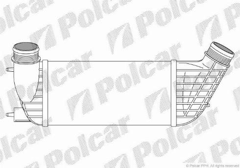 Polcar 2397J8-2 - Інтеркулер autozip.com.ua