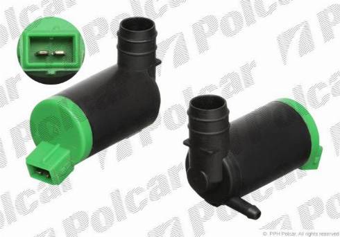 Polcar 2304PS-1 - Водяний насос, система очищення вікон autozip.com.ua