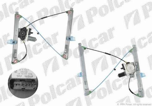 Polcar 2308PSE1 - Підйомний пристрій для вікон autozip.com.ua