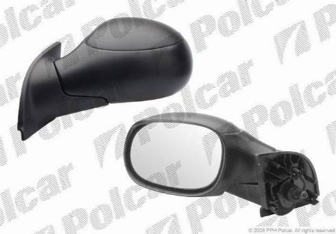 Polcar 2315521M - Покриття, зовнішнє дзеркало autozip.com.ua