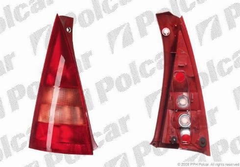 Polcar 231587-E - Задній ліхтар autozip.com.ua