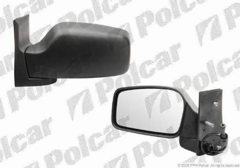 Polcar 2380511M - Зовнішнє дзеркало autozip.com.ua