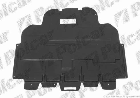 Polcar 233334-5 - Кожух двигуна autozip.com.ua
