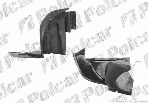 Polcar 2332FL-1 - Обшивка, колісна ніша autozip.com.ua
