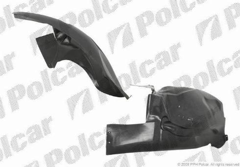Polcar 2332FL-2 - Обшивка, колісна ніша autozip.com.ua