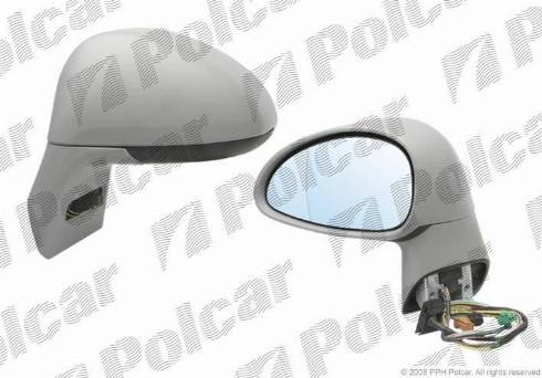 Polcar 2329517M - Зовнішнє дзеркало autozip.com.ua