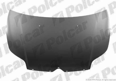 Polcar 232903 - Капот двигуна autozip.com.ua