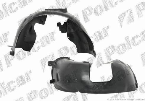 Polcar 2329FL-1 - Обшивка, колісна ніша autozip.com.ua