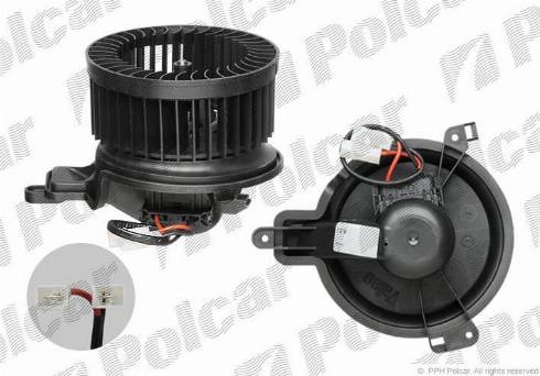 Polcar 2324NU1X - Вентилятор салону autozip.com.ua