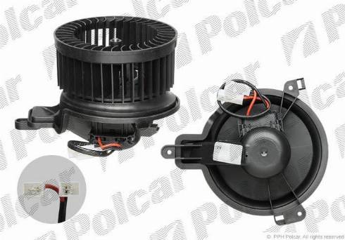 Polcar 2324NU-1 - Вентилятор салону autozip.com.ua