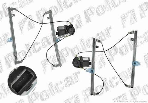 Polcar 2327PSE1 - Підйомний пристрій для вікон autozip.com.ua