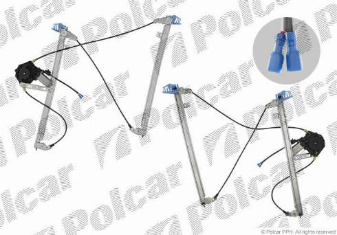 Polcar 2327PSE2 - Підйомний пристрій для вікон autozip.com.ua