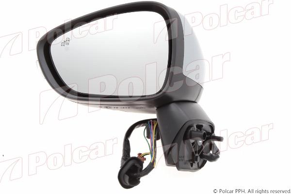 Polcar 23L3516M - Зовнішнє дзеркало autozip.com.ua