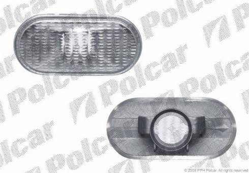 Polcar 2707196E - Бічний ліхтар, покажчик повороту autozip.com.ua