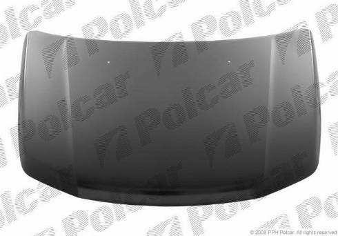 Polcar 742603 - Капот двигуна autozip.com.ua