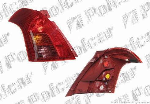 Polcar 7423881E - Задній ліхтар autozip.com.ua