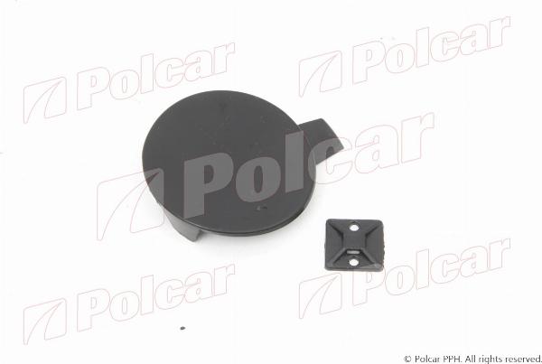 Polcar 75D107-9 - Заслінка, буксирний гак autozip.com.ua