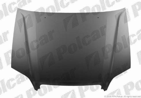 Polcar 720703 - Капот двигуна autozip.com.ua