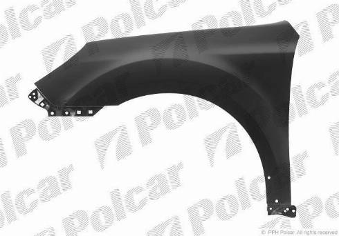 Polcar 722801 - Крило autozip.com.ua