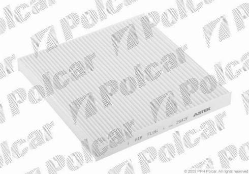 Polcar ASF2542 - Фільтр, повітря у внутрішній простір autozip.com.ua