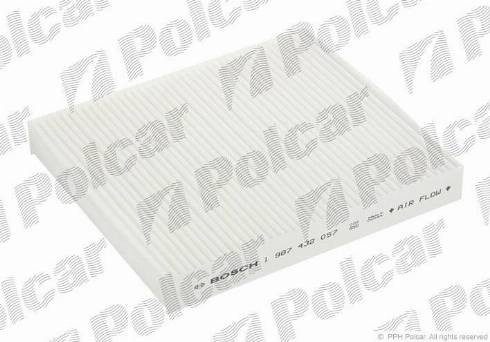Polcar BS1987432057 - Фільтр, повітря у внутрішній простір autozip.com.ua